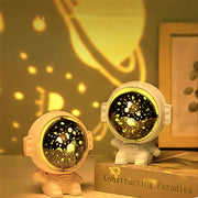 Galaxy Star Projector Starry Sky Night Light Astronaut Lamp Room - InformationEssentials