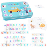 Early Baby Learning Toys Magnetic Letters & Numbers For Kids Set - InformationEssentials