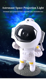 Galaxy Star Projector Starry Sky Night Light Astronaut Lamp - InformationEssentials