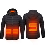 Men's Heated Jacket Coat USB Electric Jacket InformationEssentials