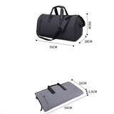 Large-capacity travel bag portable cylinder Foldable suitcase bag - InformationEssentials