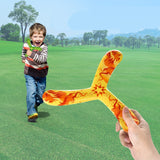 Interactive Leisure Full-color Thermal Transfer Throwing Three-leaf Boomerang - InformationEssentials