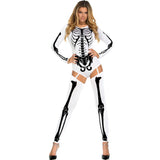 Halloween Cosplay Costume Skull Zombie Uniform InformationEssentials