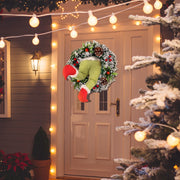 Christmas Thief Wreath Christmas Wreath HUSUKU