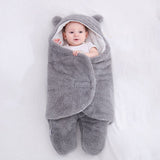 Baby Winter Swaddle Blanket for Newborn Nature Creation