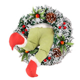 Christmas Thief Wreath Christmas Wreath HUSUKU