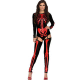 Halloween Cosplay Costume Skull Zombie Uniform InformationEssentials