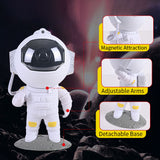 Galaxy Star Projector Starry Sky Night Light Astronaut Lamp - InformationEssentials