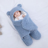 Baby Winter Swaddle Blanket for Newborn Nature Creation