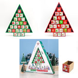 Christmas decoration wooden calendar HUSUKU