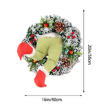 Christmas Thief Wreath Christmas Wreath HUSUKU