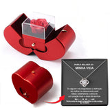 Jewelry Box Gift Necklace Eternal Rose For Valentine's Day InformationEssentials