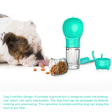 Pet Water Bottle Feeder Bowl Garbage Bag Storage Portable Pet Outdoor Travel 3 In 1 Dog Water Bottle - InformationEssentials