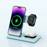 Wireless Magnetic Charger with Night Light Nature Creation