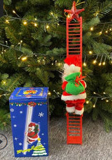 Electric Santa Claus Climbing Ladder InformationEssentials