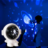 Galaxy Star Projector Starry Sky Night Light Astronaut Lamp Room - InformationEssentials