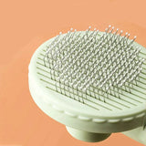 Pet Hair Removal Comb Cat Brush Self Cleaning Slicker Brush for Cats Dogs Hair Remover Scraper Pet Grooming Tool Cat Accessories