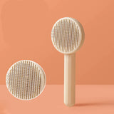 Pet Hair Removal Comb Cat Brush Self Cleaning Slicker Brush for Cats Dogs Hair Remover Scraper Pet Grooming Tool Cat Accessories