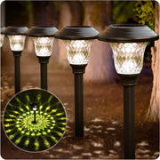 8 Pack Solar Pathway Lights Outdoor Waterproof Bright LED Solar Landscape Lights